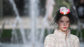 Karl's Back on His Bullshit at Chanel Couture